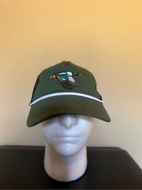Drake Embroidered Duck Cap with Rope Accent